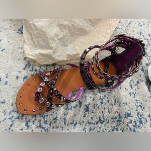 Zigi Soho - Parker - 8 - NEW - sandals jeweled, bling, sparkling